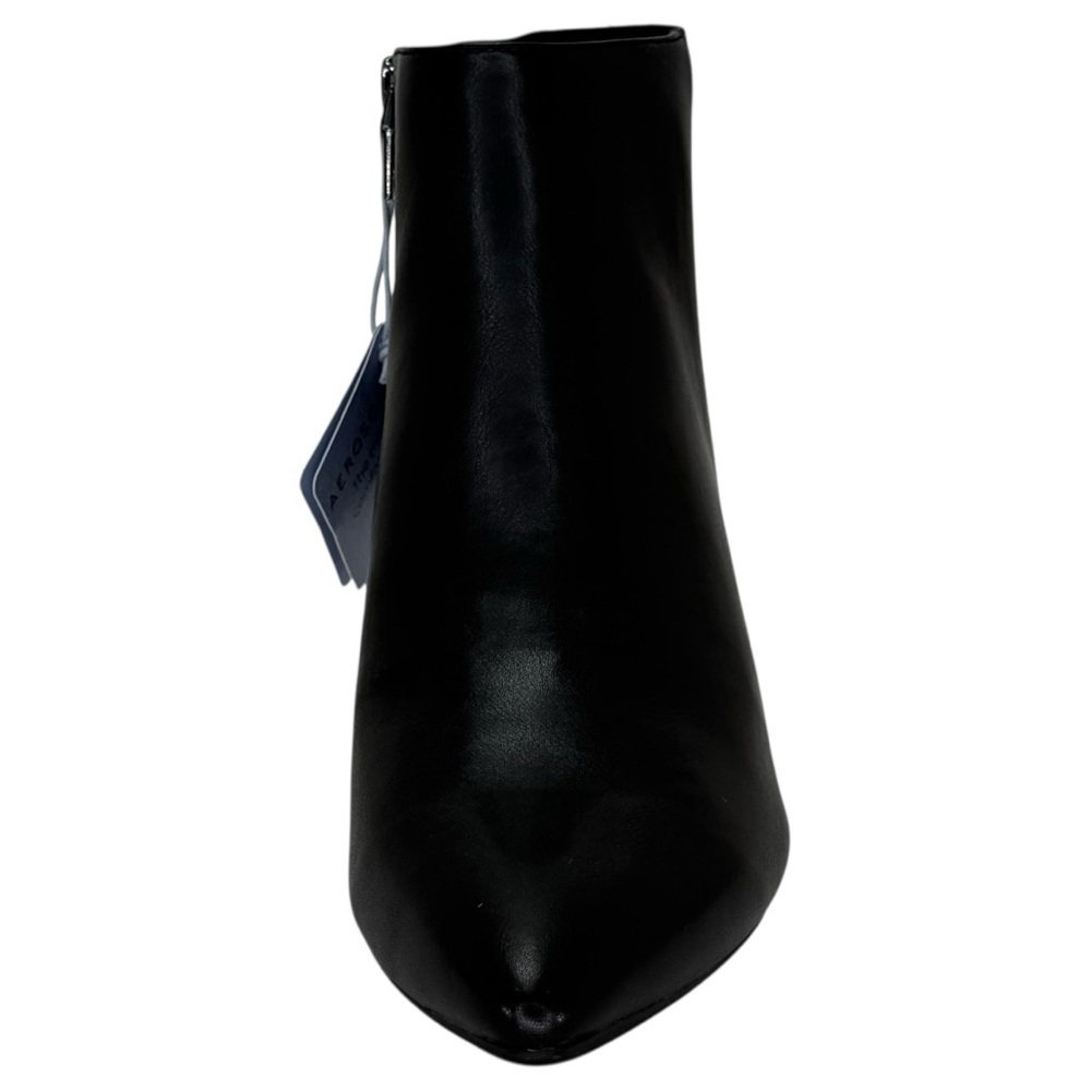 Aerosoles Edith Black Faux Leather Womens Booties Size 8.5M - Picture 7 of 14